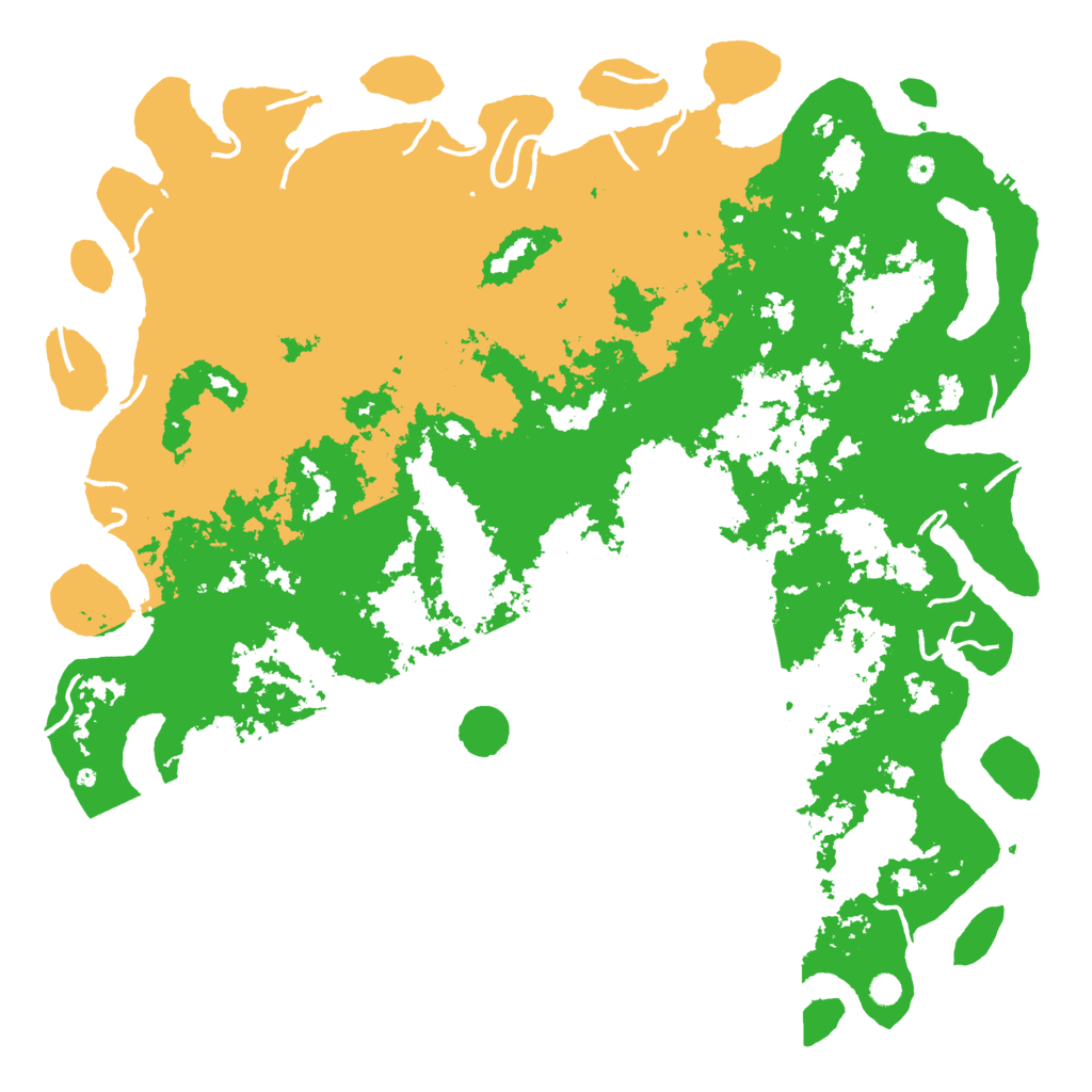 Biome Rust Map: Procedural Map, Size: 6000, Seed: 2334636