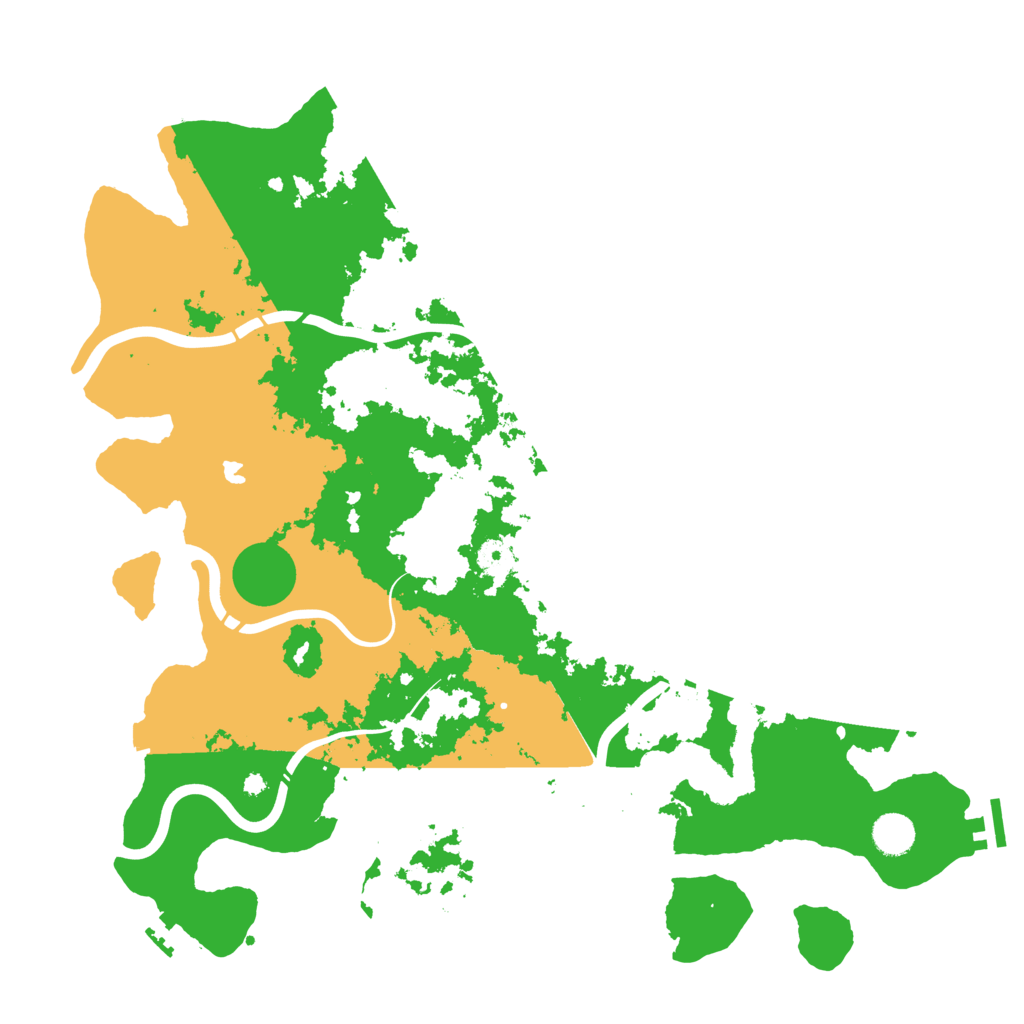 Biome Rust Map: Procedural Map, Size: 4250, Seed: 39604345