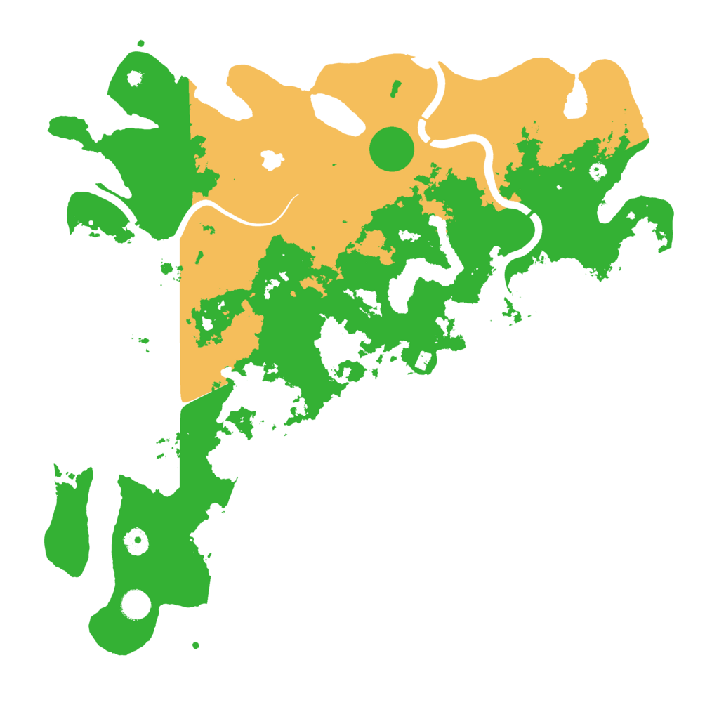 Biome Rust Map: Procedural Map, Size: 4250, Seed: 1870977253
