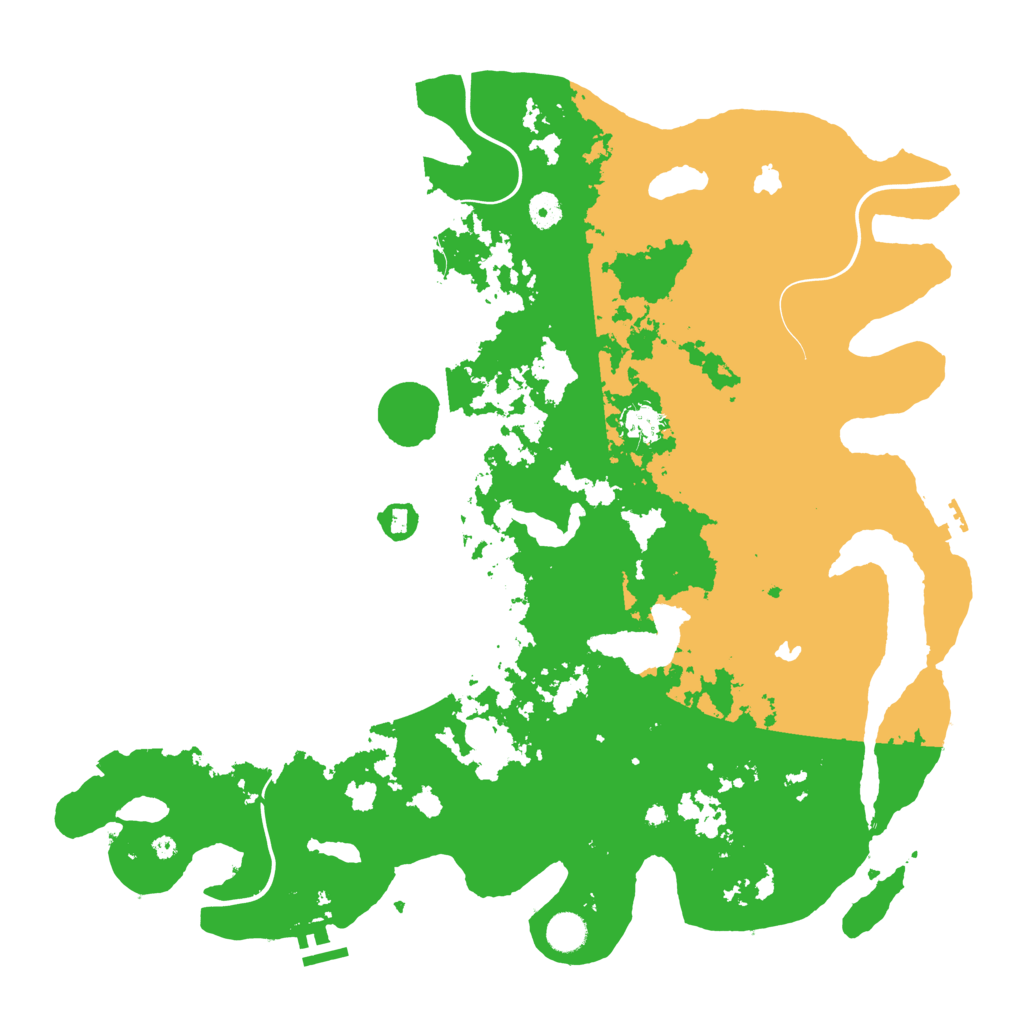 Biome Rust Map: Procedural Map, Size: 4500, Seed: 336584963