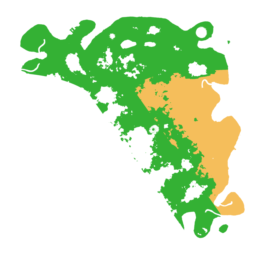 Biome Rust Map: Procedural Map, Size: 4169, Seed: 710