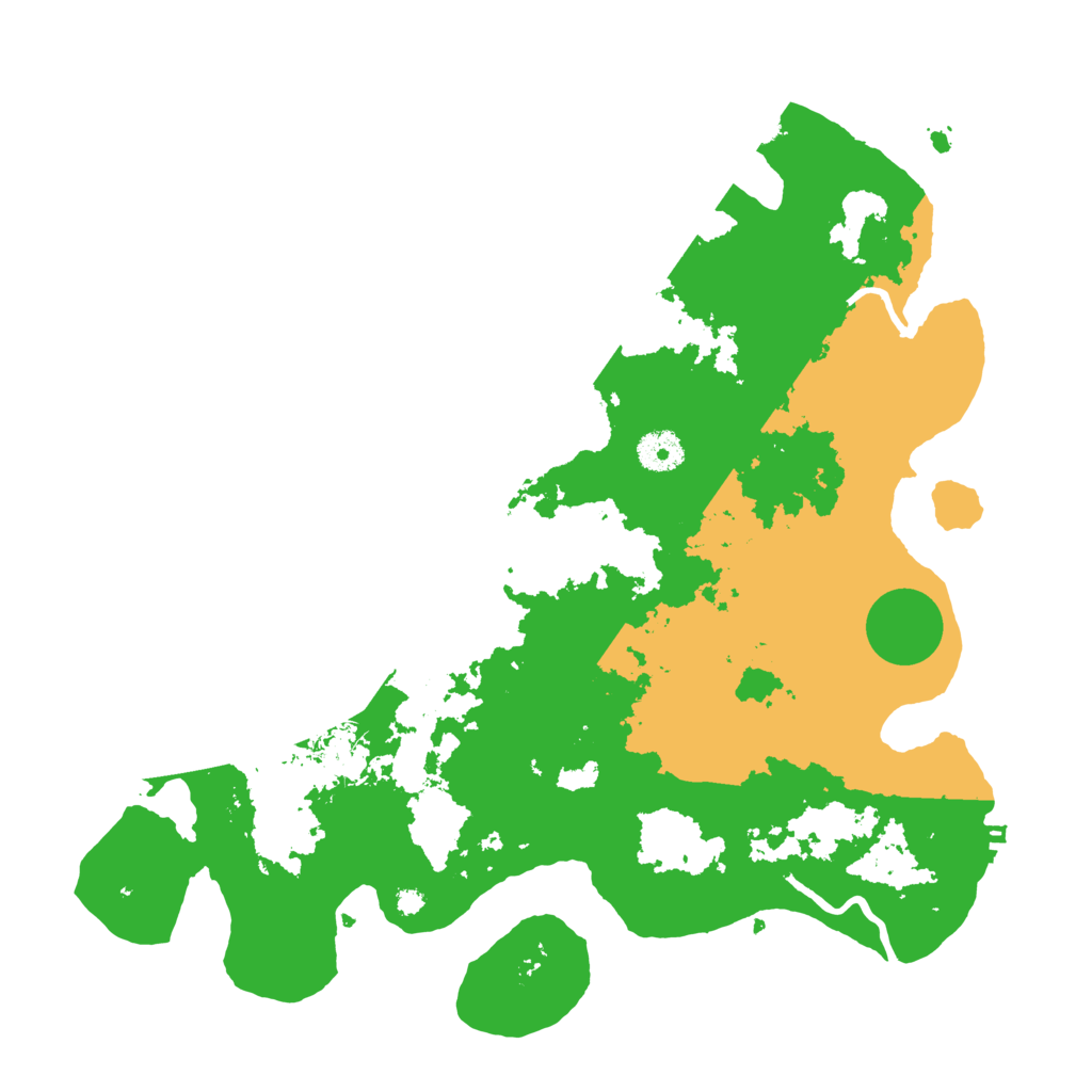 Biome Rust Map: Procedural Map, Size: 3750, Seed: 6246