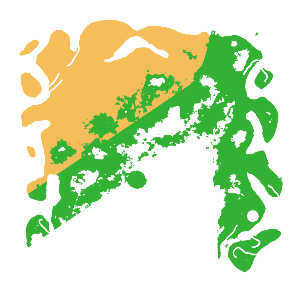 Biome Rust Map: Procedural Map, Size: 4500, Seed: 308480829