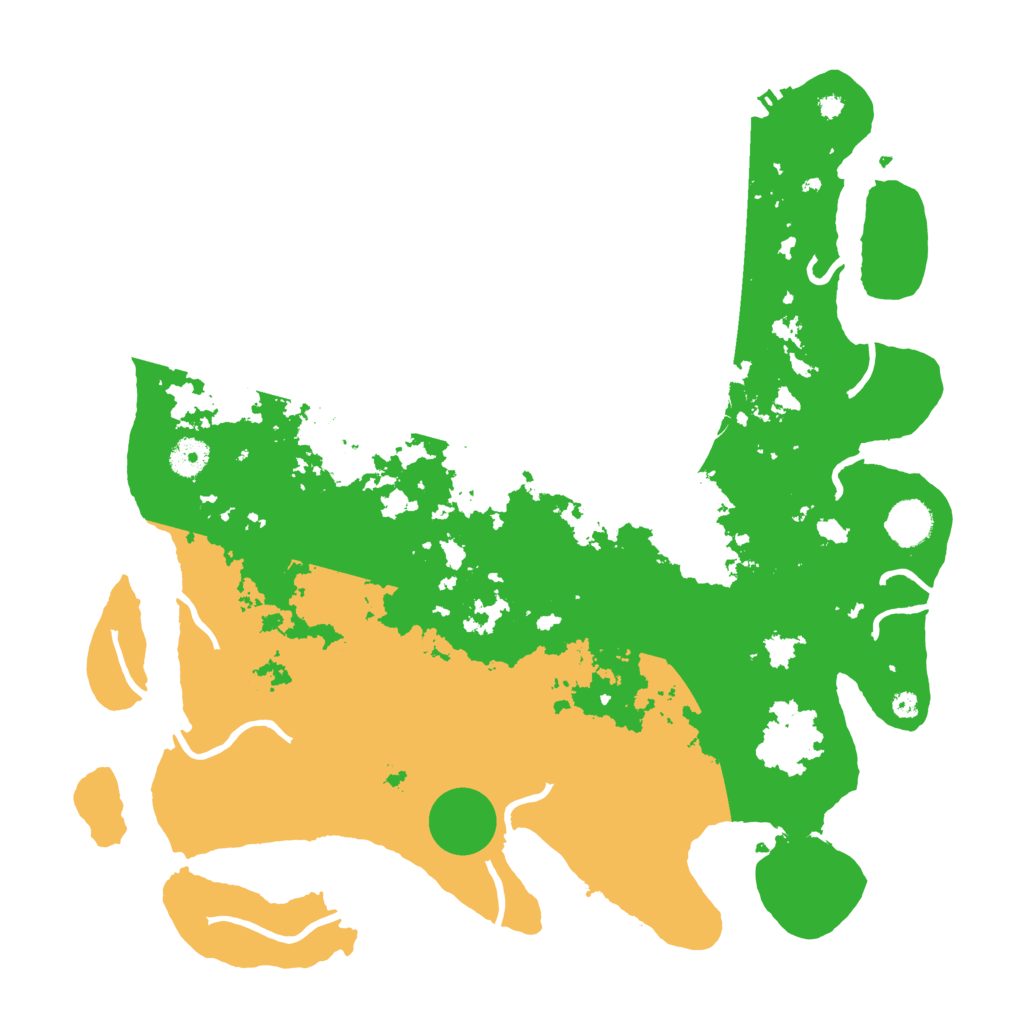 Biome Rust Map: Procedural Map, Size: 4000, Seed: 1592479093
