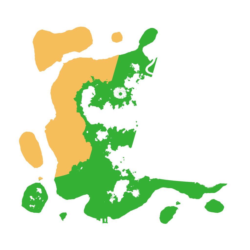 Biome Rust Map: Procedural Map, Size: 3000, Seed: 6088