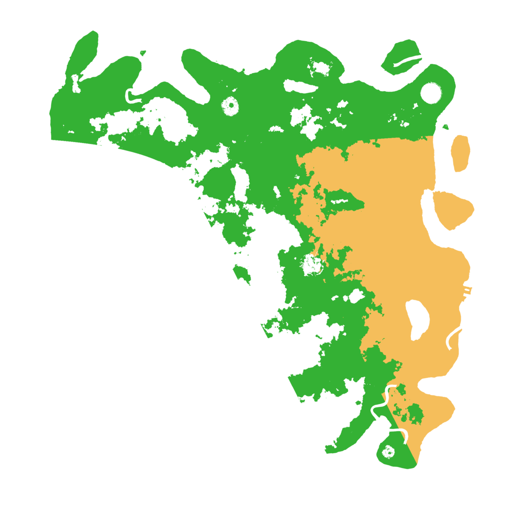 Biome Rust Map: Procedural Map, Size: 4250, Seed: 1375814816