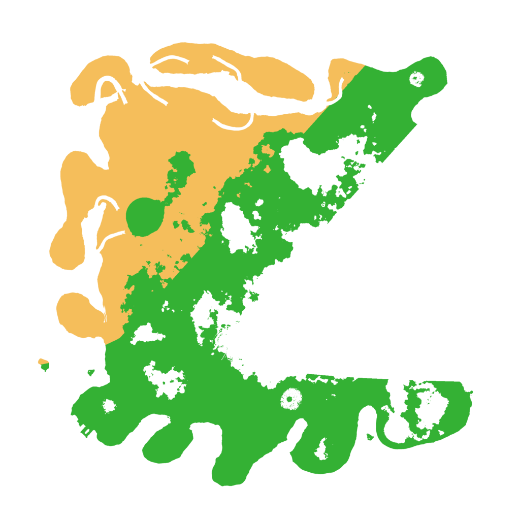 Biome Rust Map: Procedural Map, Size: 3700, Seed: 767743629