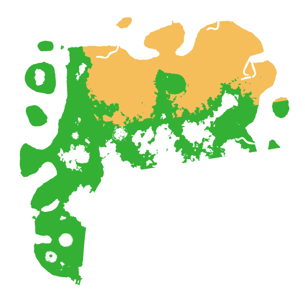 Biome Rust Map: Procedural Map, Size: 4000, Seed: 201358255