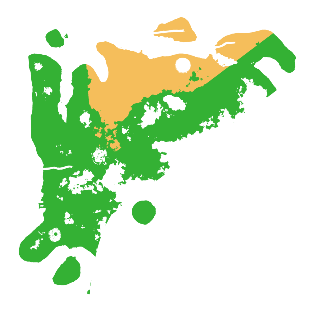 Biome Rust Map: Procedural Map, Size: 3700, Seed: 740854379