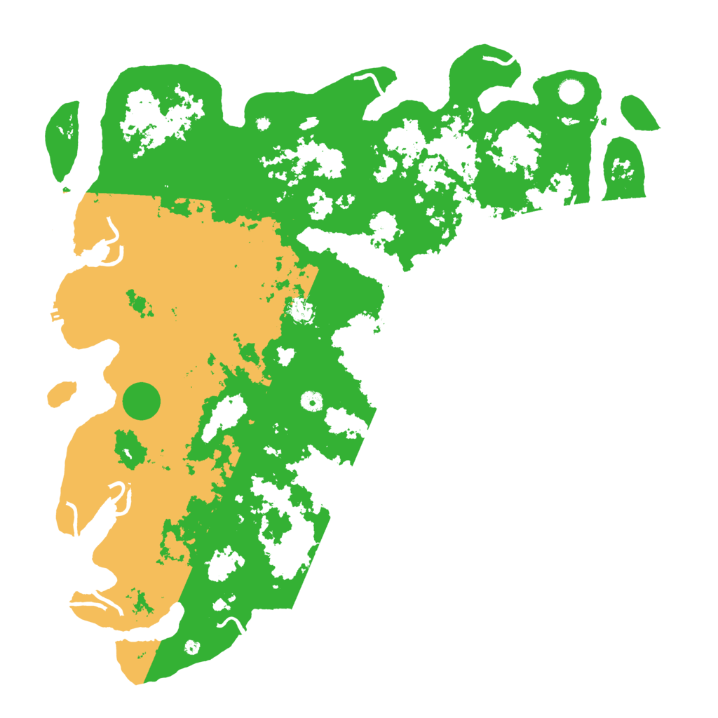 Biome Rust Map: Procedural Map, Size: 5000, Seed: 24437