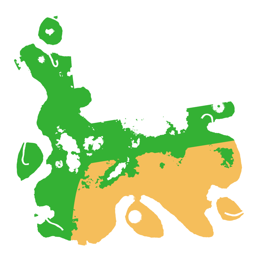 Biome Rust Map: Procedural Map, Size: 3500, Seed: 1465334973