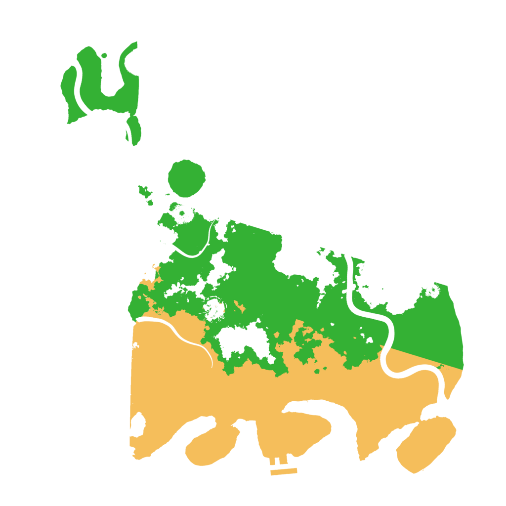 Biome Rust Map: Procedural Map, Size: 3850, Seed: 573117253