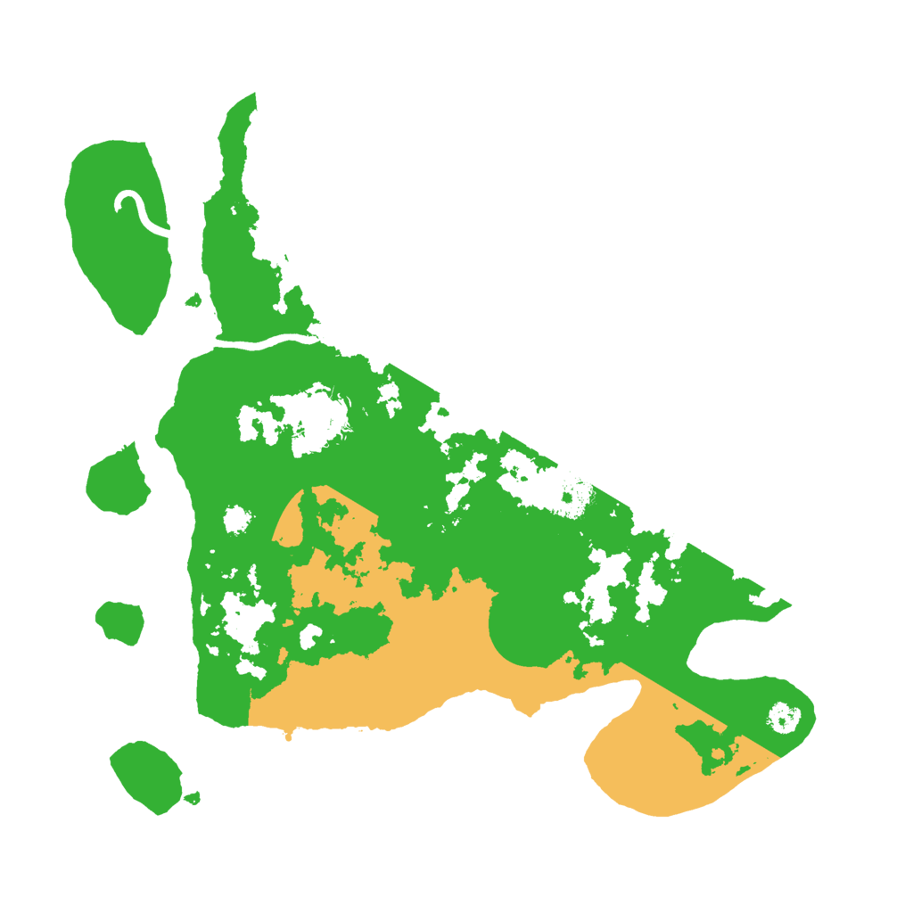 Biome Rust Map: Procedural Map, Size: 3000, Seed: 569757025