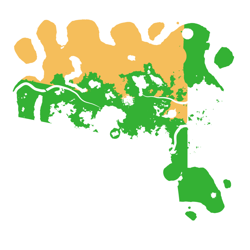 Biome Rust Map: Procedural Map, Size: 4021, Seed: 6738