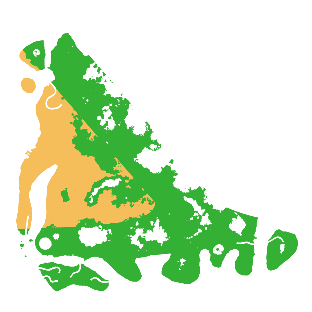 Biome Rust Map: Procedural Map, Size: 4500, Seed: 68663115