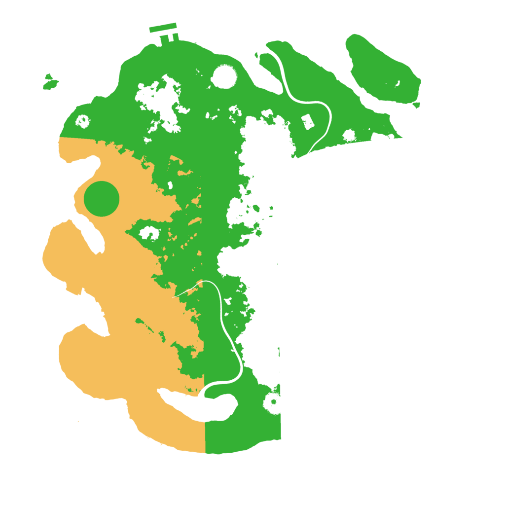 Biome Rust Map: Procedural Map, Size: 3750, Seed: 982114429