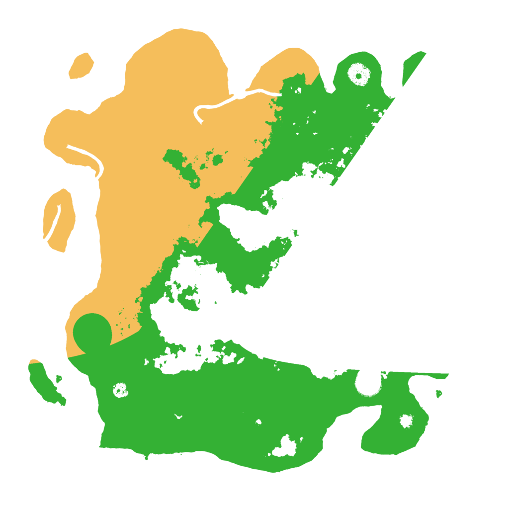 Biome Rust Map: Procedural Map, Size: 3500, Seed: 512