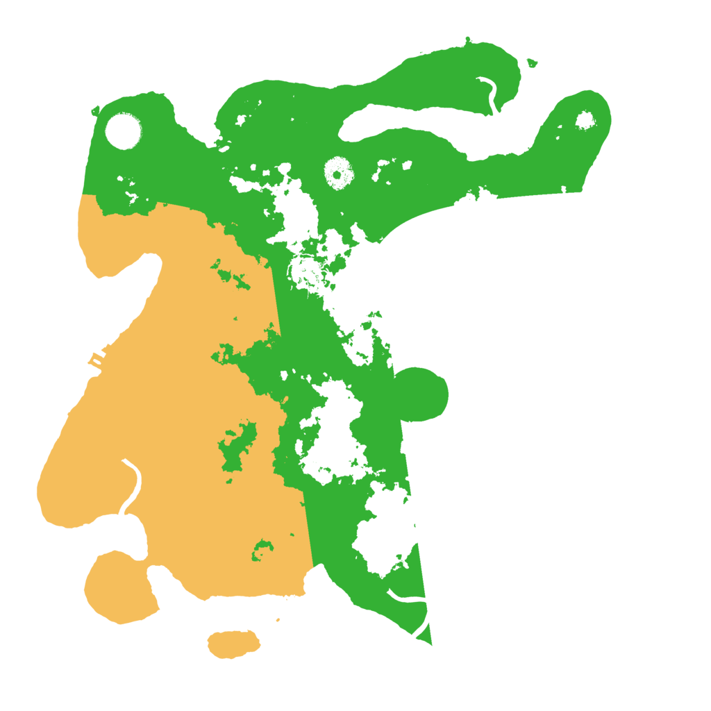 Biome Rust Map: Procedural Map, Size: 3500, Seed: 1932461716
