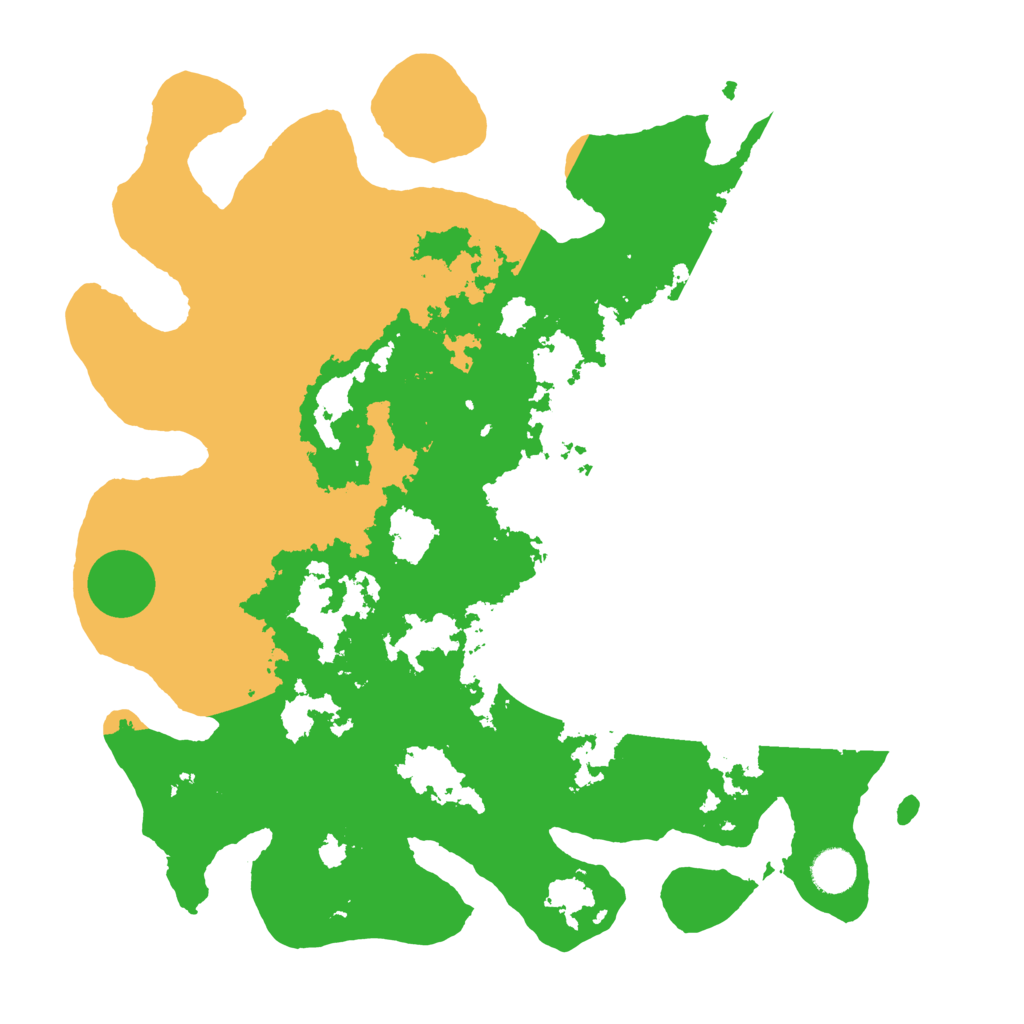 Biome Rust Map: Barren, Size: 4000, Seed: 1465137060