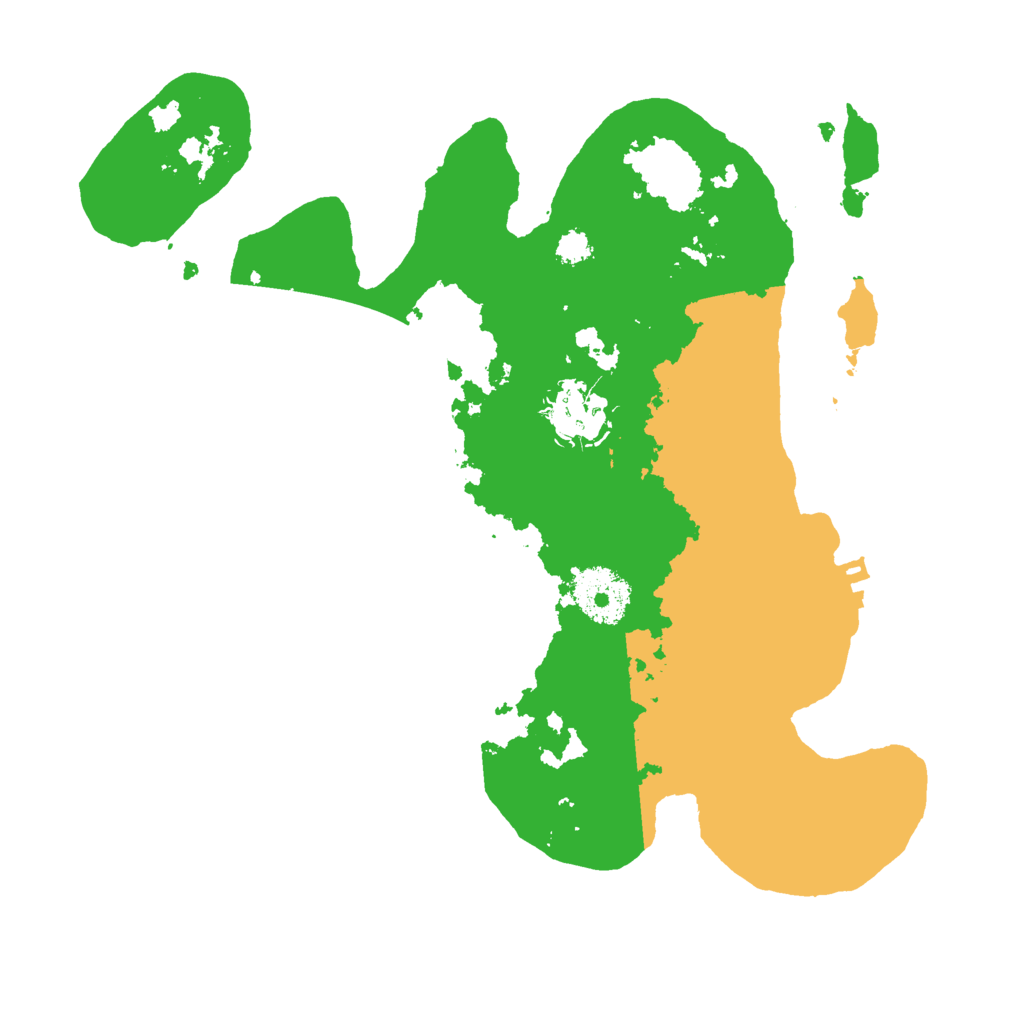 Biome Rust Map: Procedural Map, Size: 2800, Seed: 295812