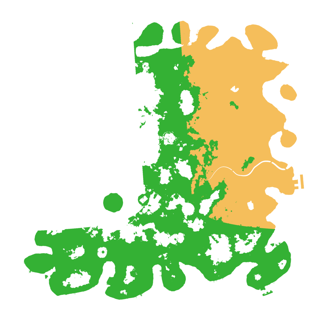 Biome Rust Map: Procedural Map, Size: 4500, Seed: 7102022