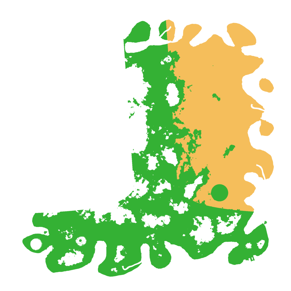 Biome Rust Map: Procedural Map, Size: 4500, Seed: 7102022