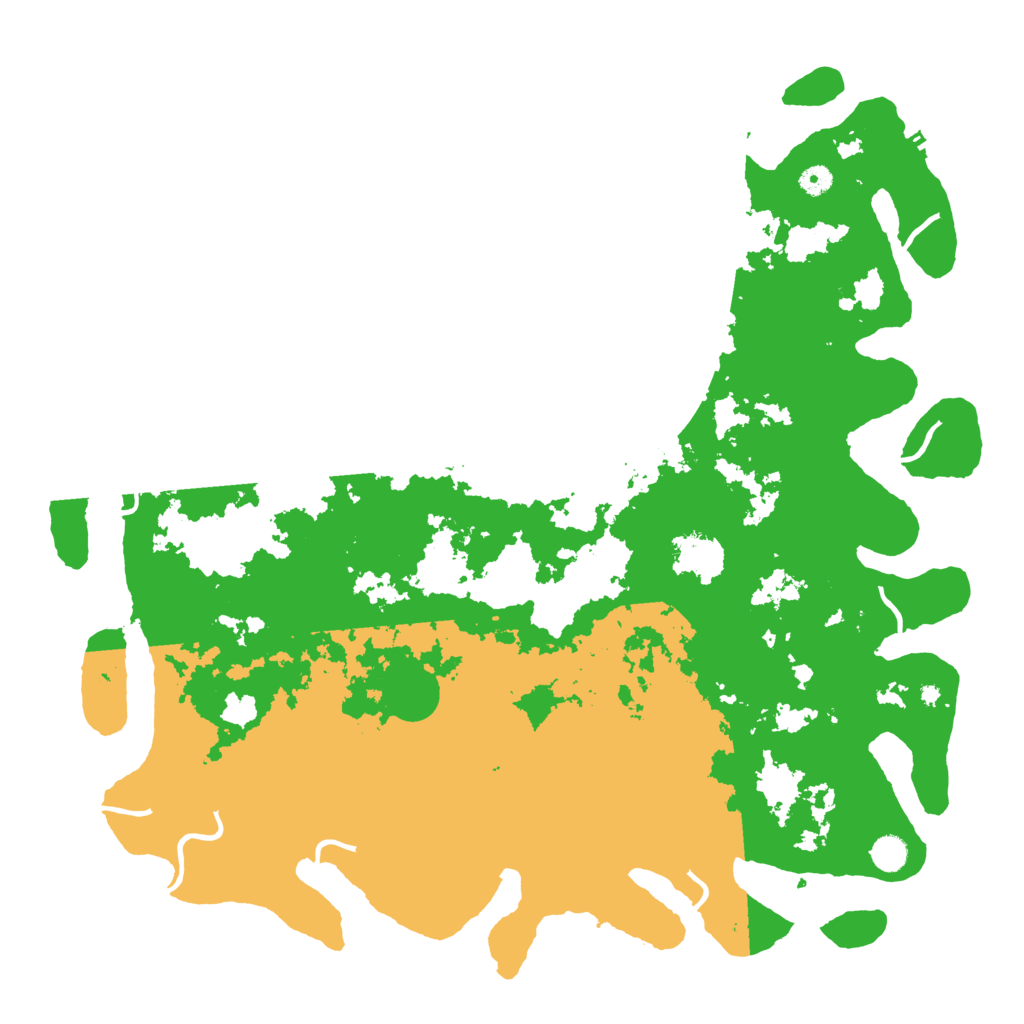 Biome Rust Map: Procedural Map, Size: 5000, Seed: 20772022