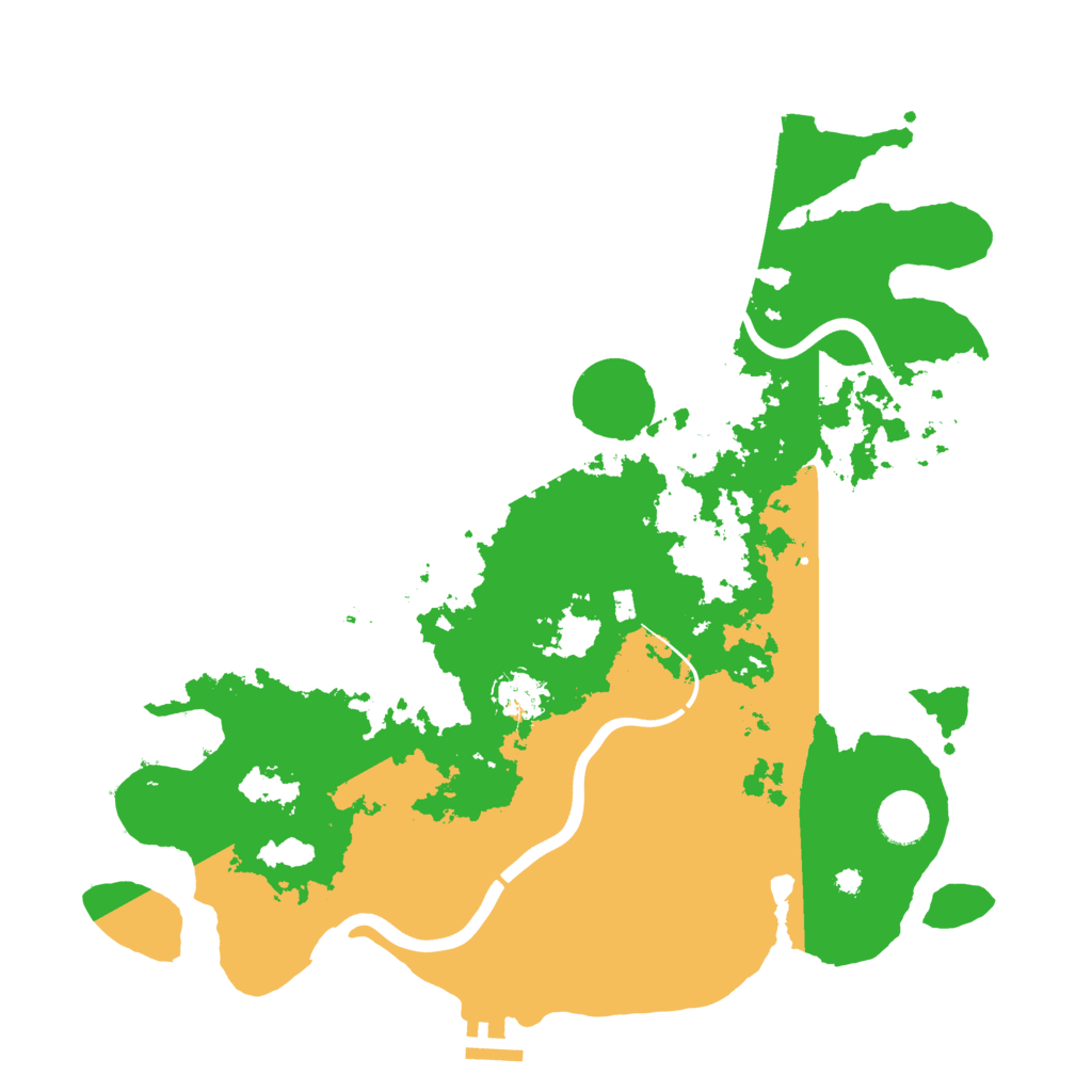 Biome Rust Map: Procedural Map, Size: 3850, Seed: 1139253832