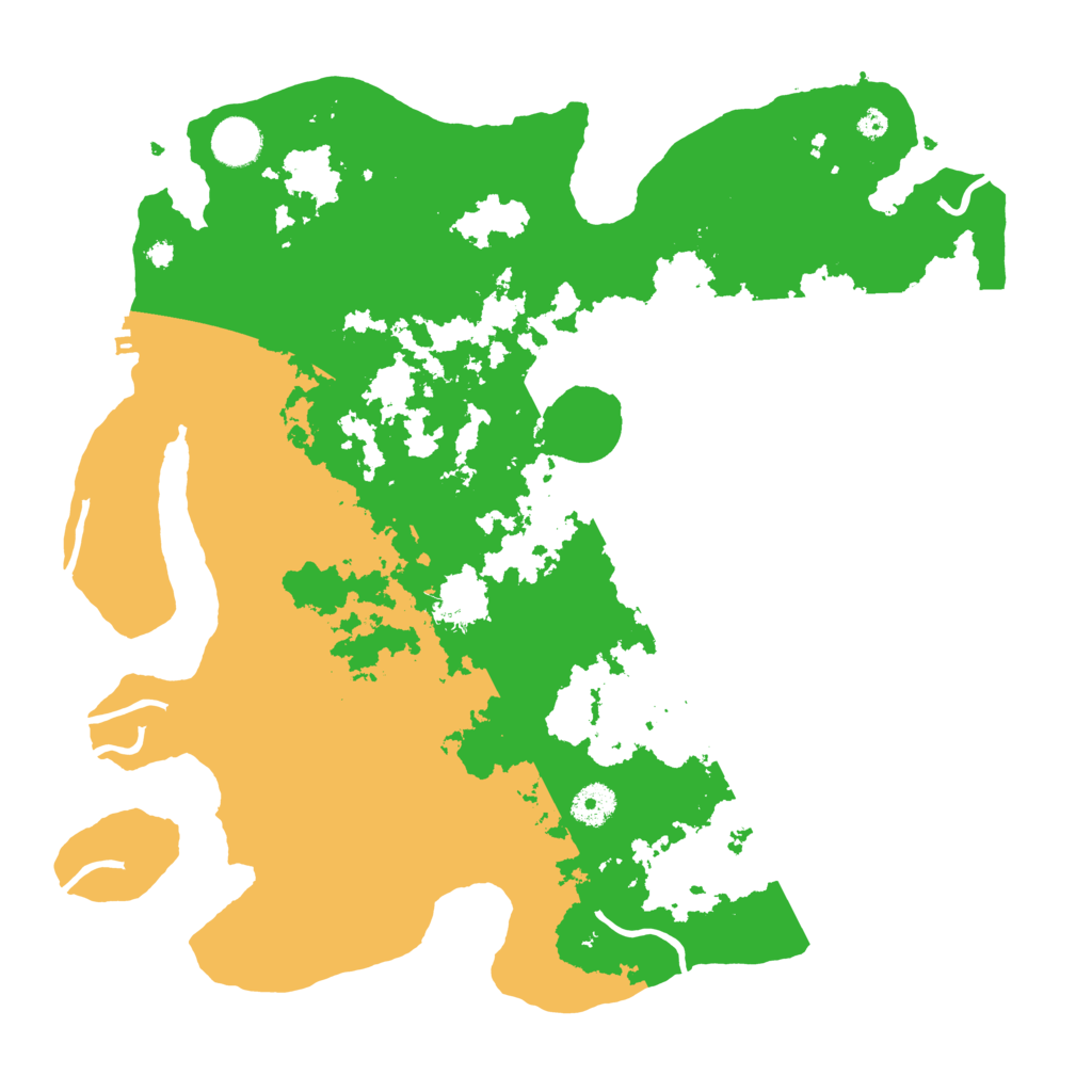 Biome Rust Map: Procedural Map, Size: 3850, Seed: 10702633