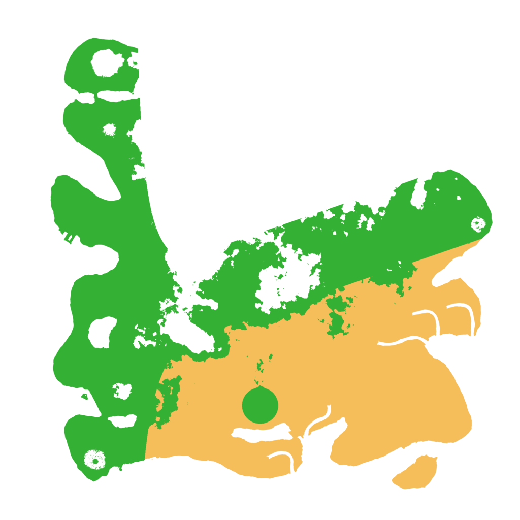 Biome Rust Map: Procedural Map, Size: 3800, Seed: 354898