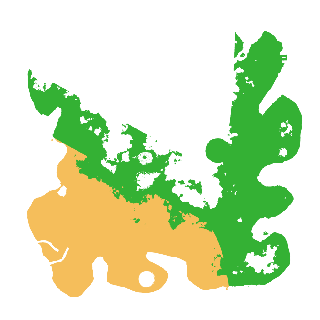 Biome Rust Map: Procedural Map, Size: 3500, Seed: 1515069333