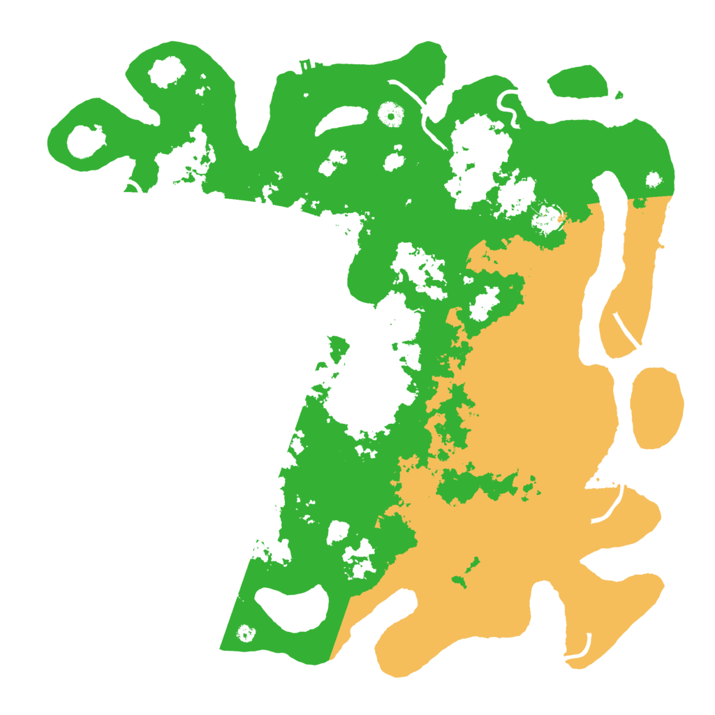 Biome Rust Map: Procedural Map, Size: 4250, Seed: 7653960