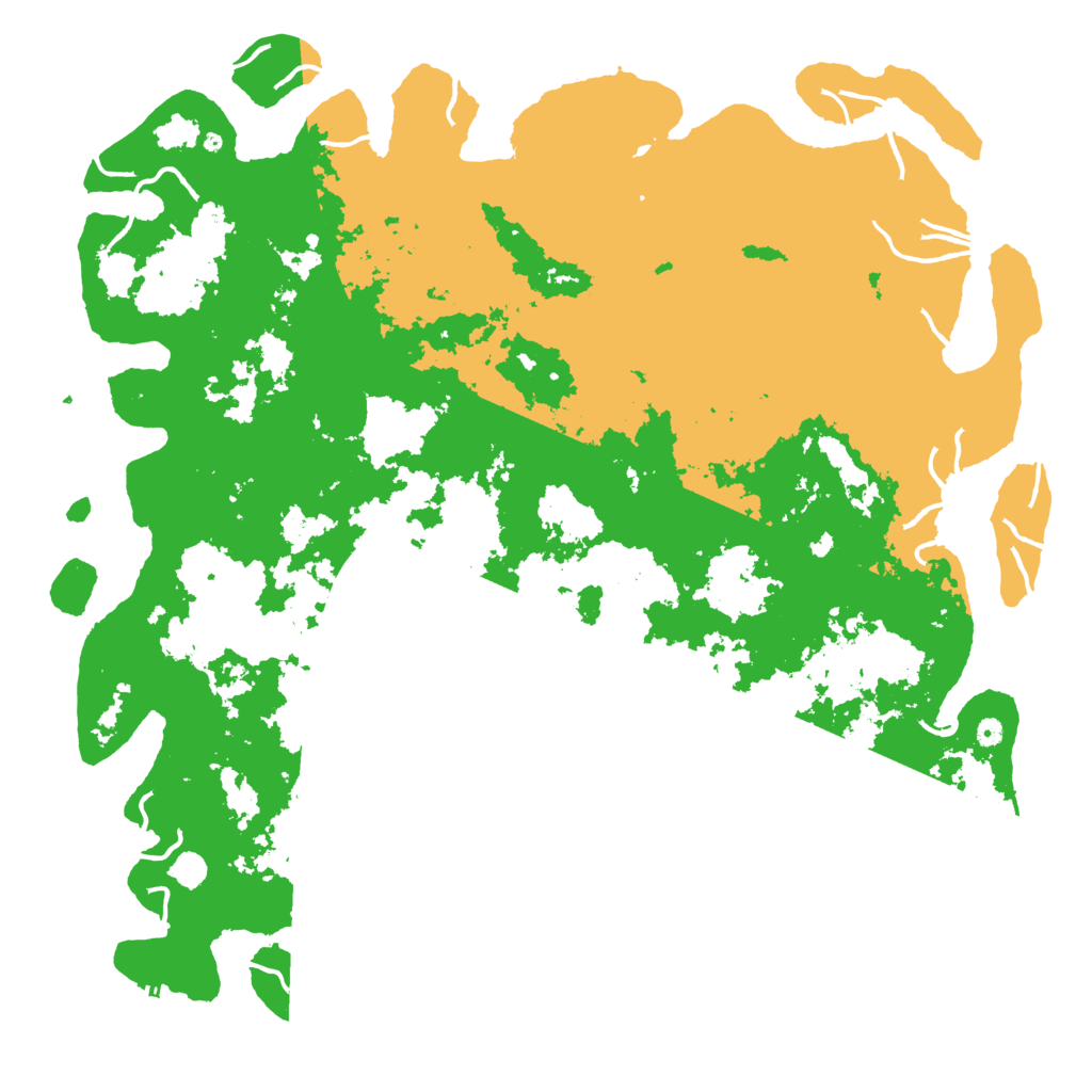 Biome Rust Map: Procedural Map, Size: 6000, Seed: 969696