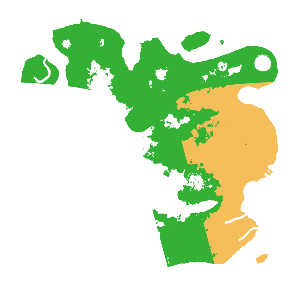 Biome Rust Map: Procedural Map, Size: 3280, Seed: 48465234