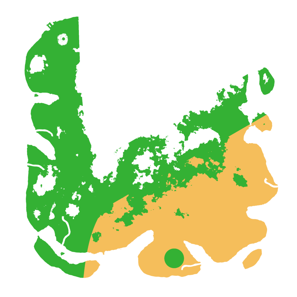 Biome Rust Map: Procedural Map, Size: 4000, Seed: 67830