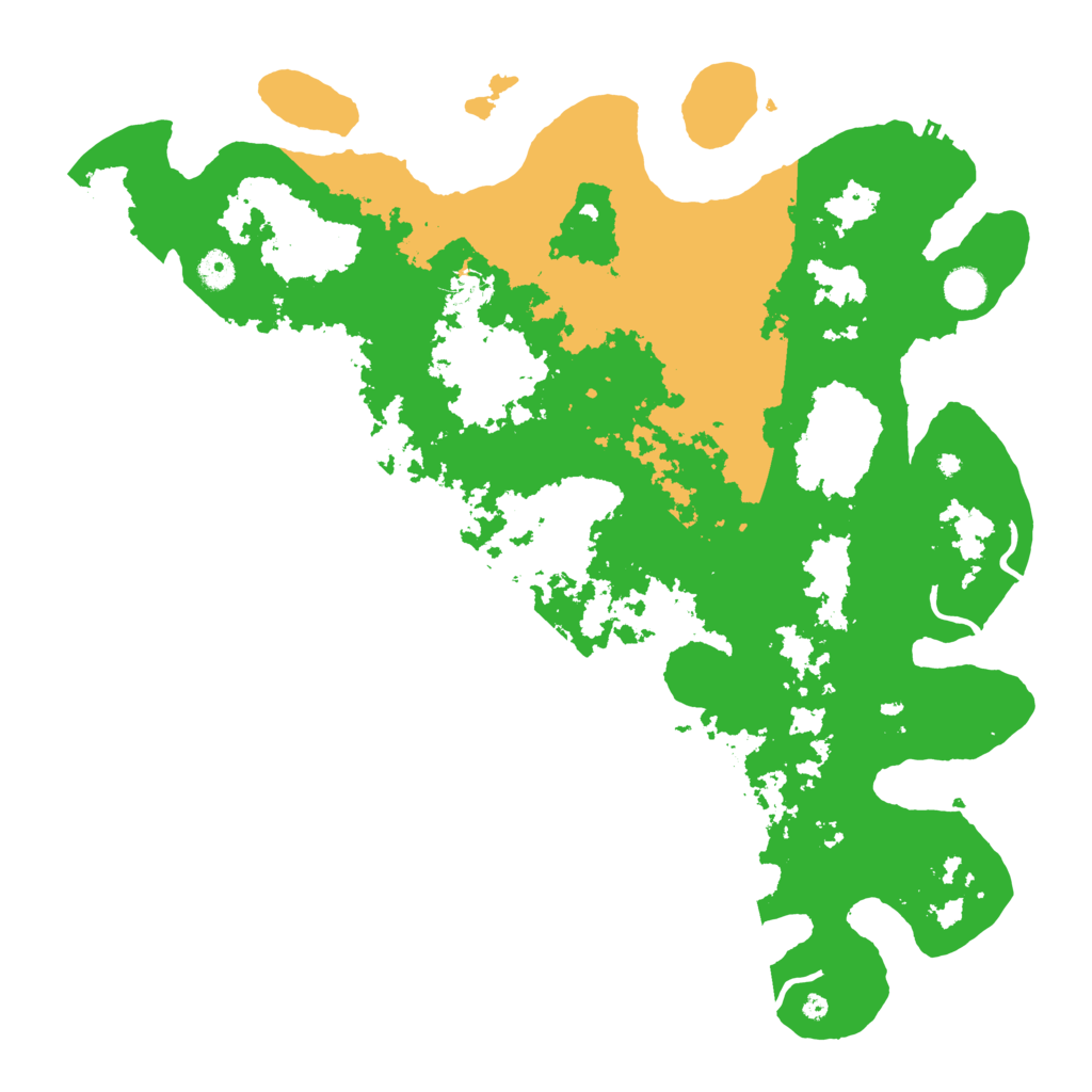 Biome Rust Map: Procedural Map, Size: 4500, Seed: 81416753
