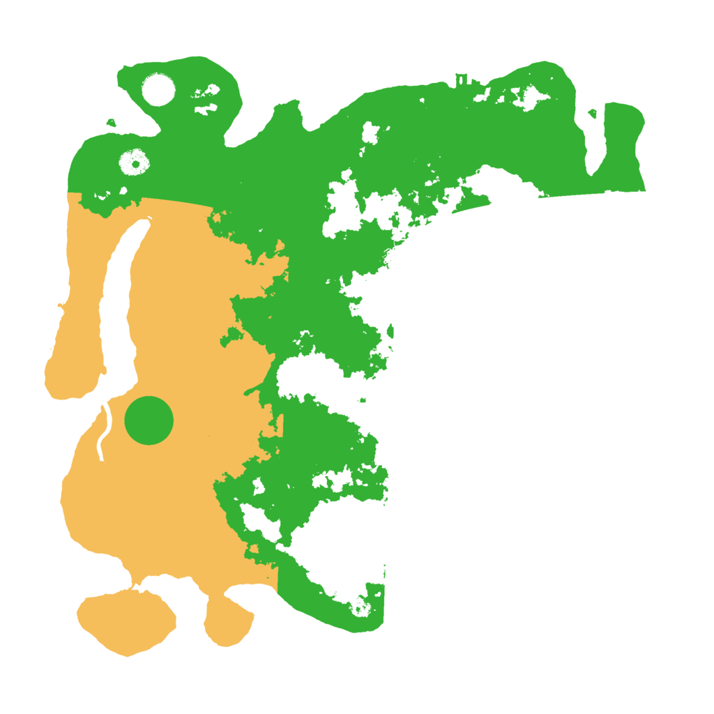 Biome Rust Map: Procedural Map, Size: 3850, Seed: 1213654