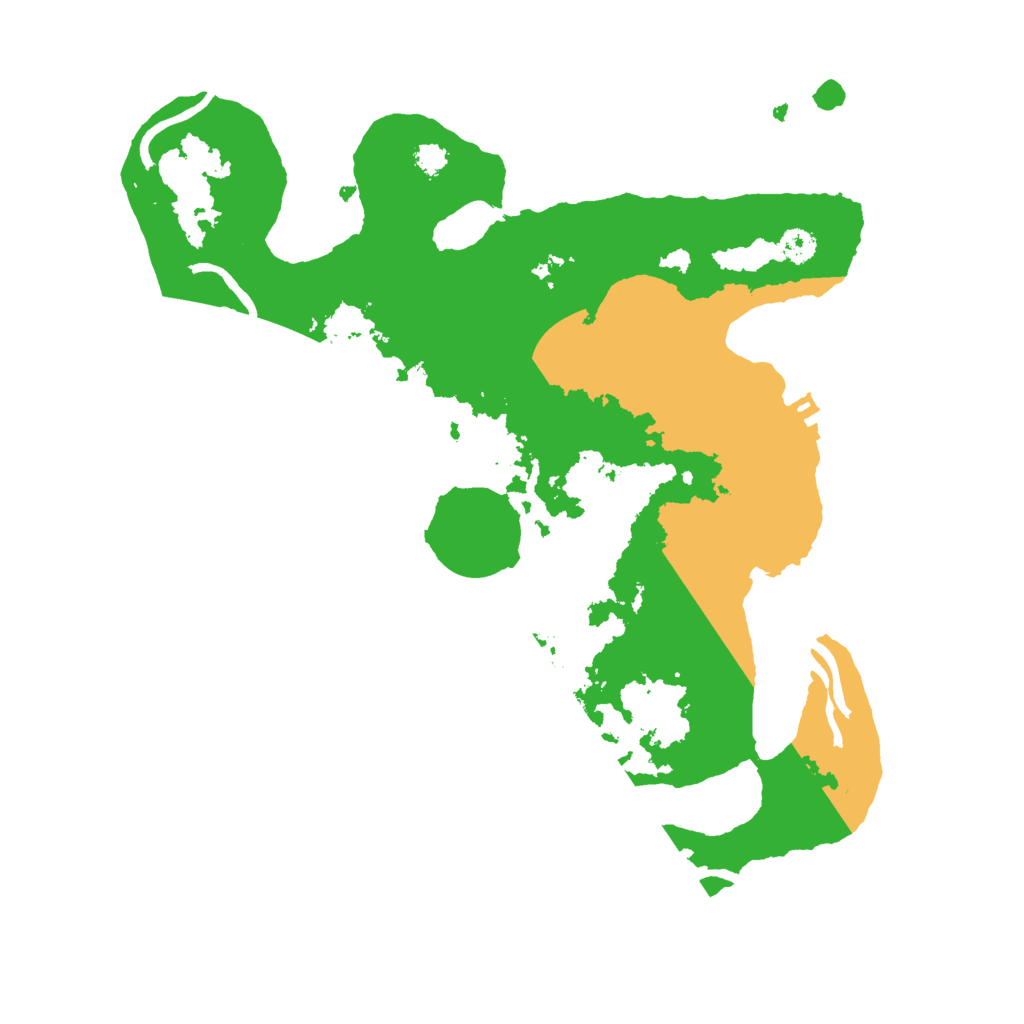 Biome Rust Map: Procedural Map, Size: 3000, Seed: 653063121