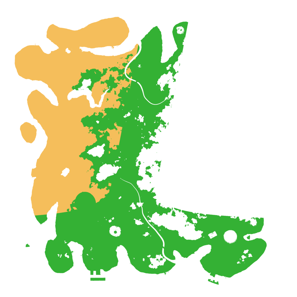 Biome Rust Map: Procedural Map, Size: 4000, Seed: 530860836