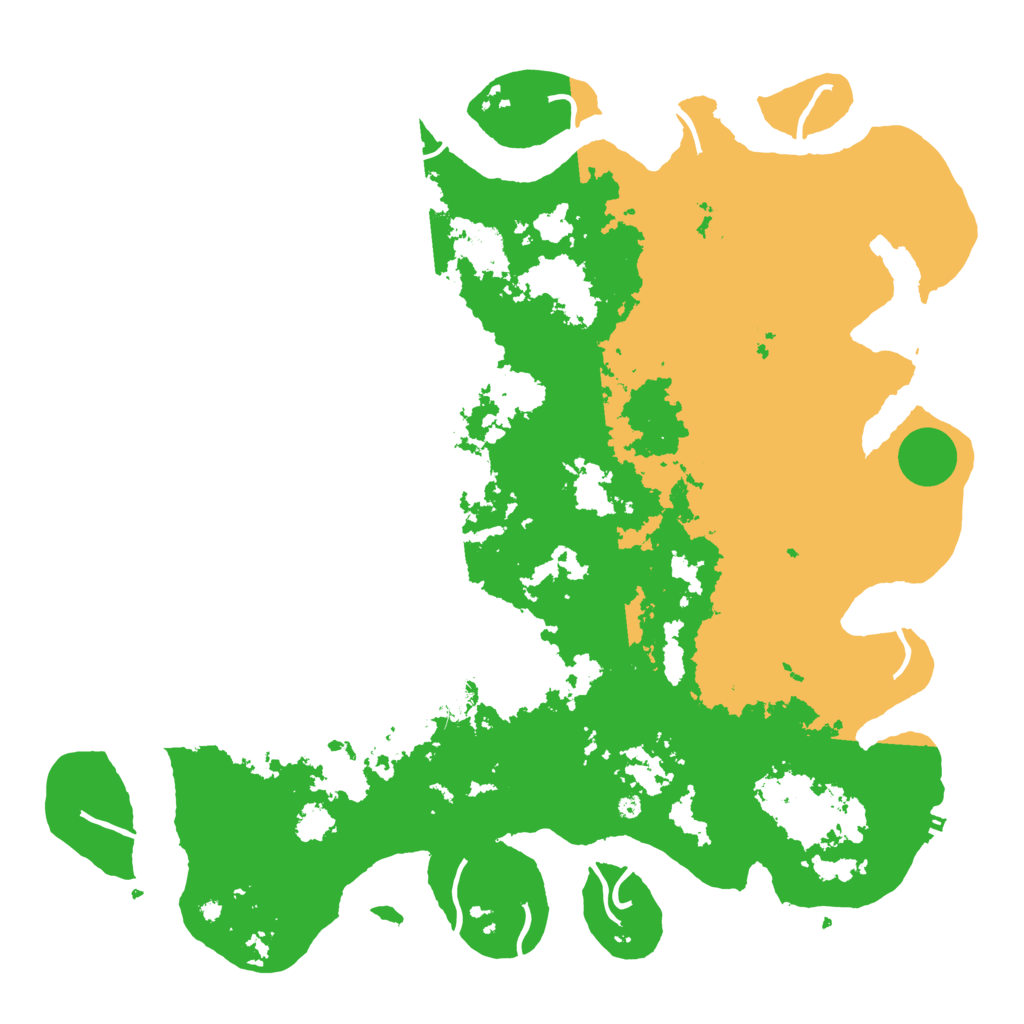 Biome Rust Map: Procedural Map, Size: 4600, Seed: 28415