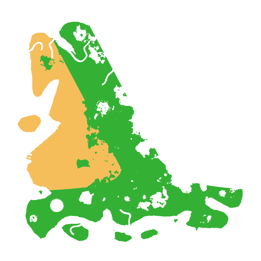 Biome Rust Map: Procedural Map, Size: 3487, Seed: 114015248