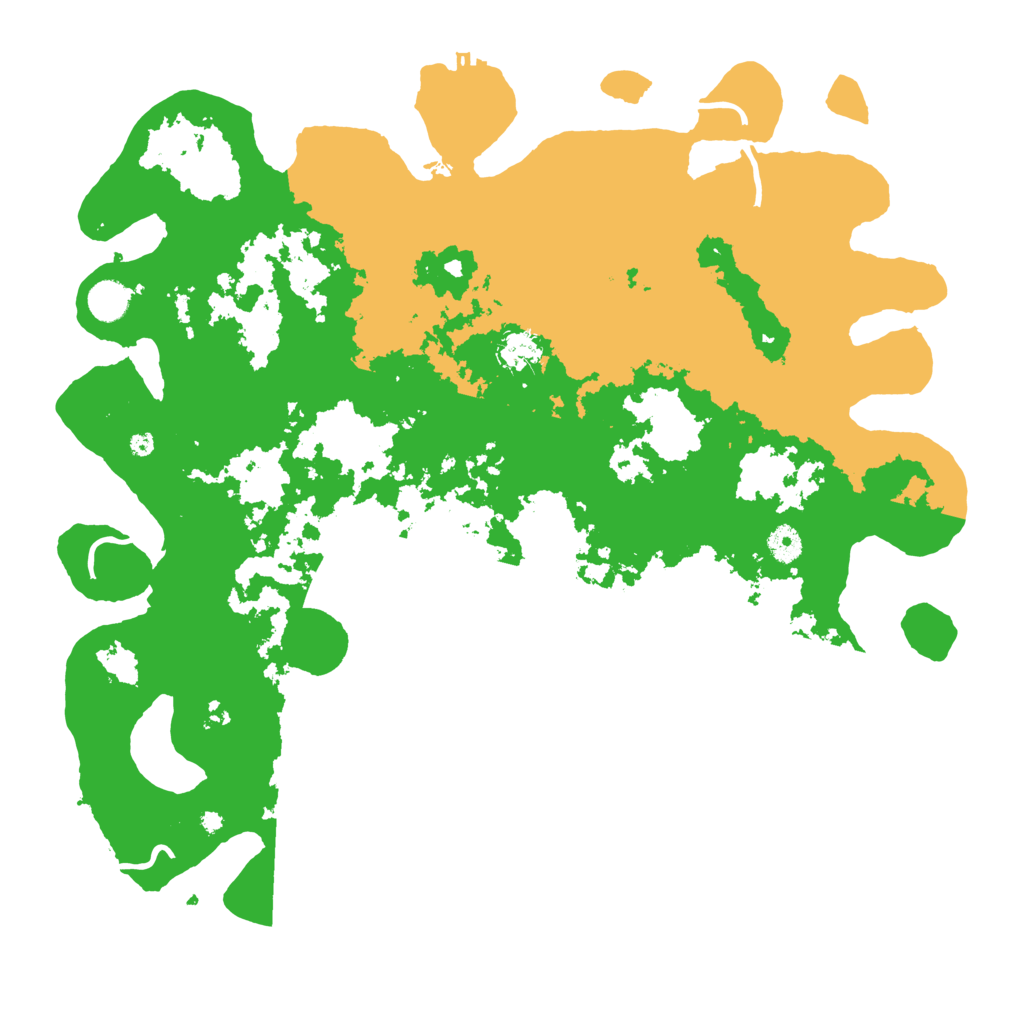 Biome Rust Map: Procedural Map, Size: 4400, Seed: 1345