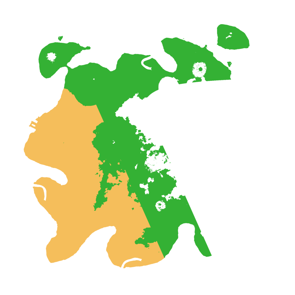 Biome Rust Map: Procedural Map, Size: 3000, Seed: 1848956684