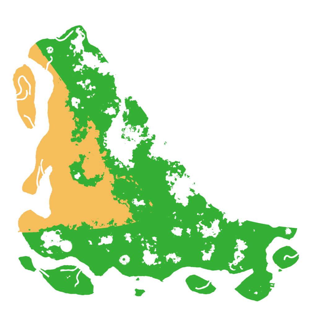 Biome Rust Map: Procedural Map, Size: 4800, Seed: 1551170472