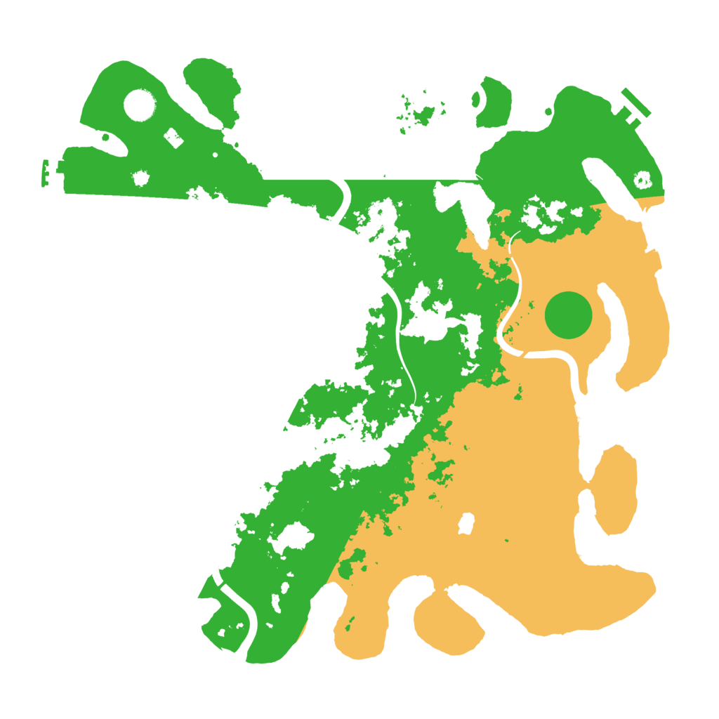 Biome Rust Map: Procedural Map, Size: 4000, Seed: 1427