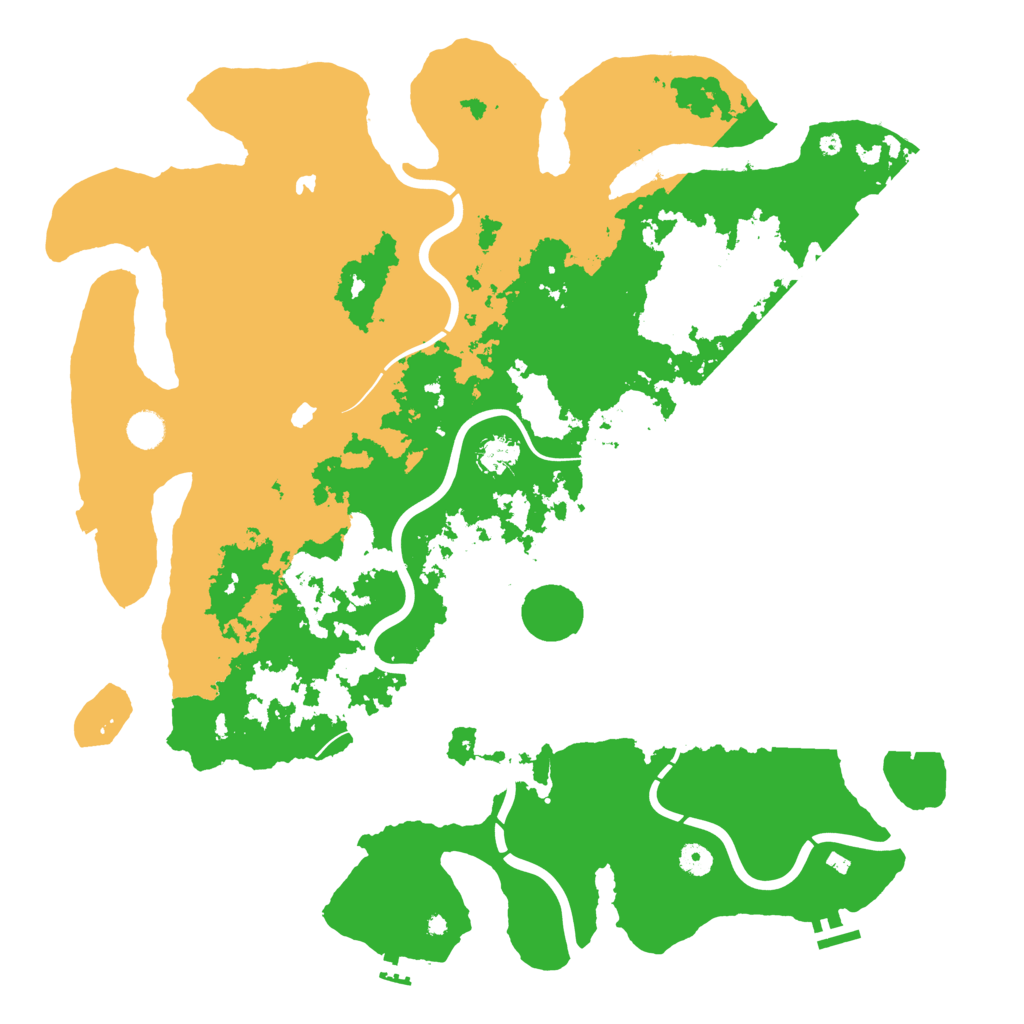 Biome Rust Map: Procedural Map, Size: 4750, Seed: 20221006