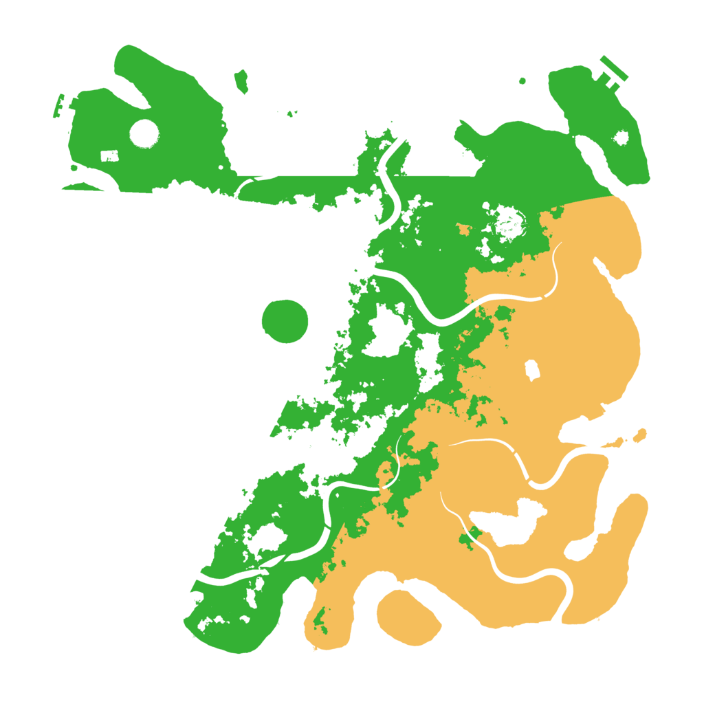Biome Rust Map: Procedural Map, Size: 4300, Seed: 1427