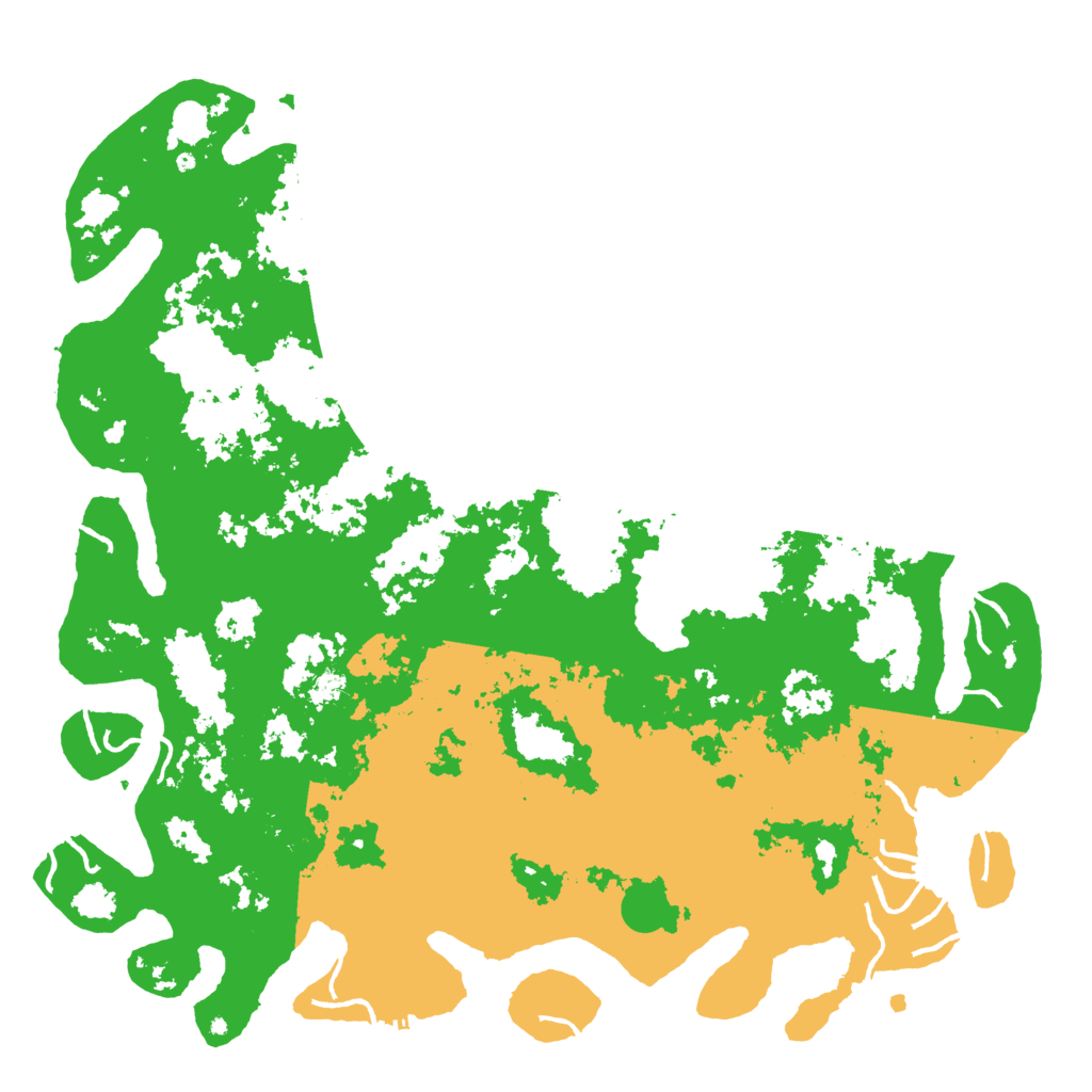 Biome Rust Map: Procedural Map, Size: 6000, Seed: 2134928133