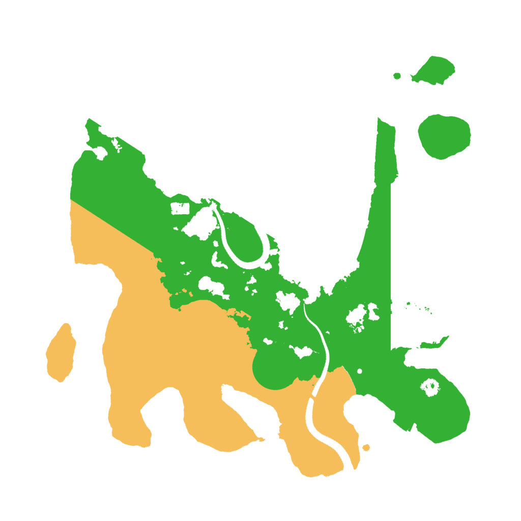 Biome Rust Map: Procedural Map, Size: 3000, Seed: 675564011