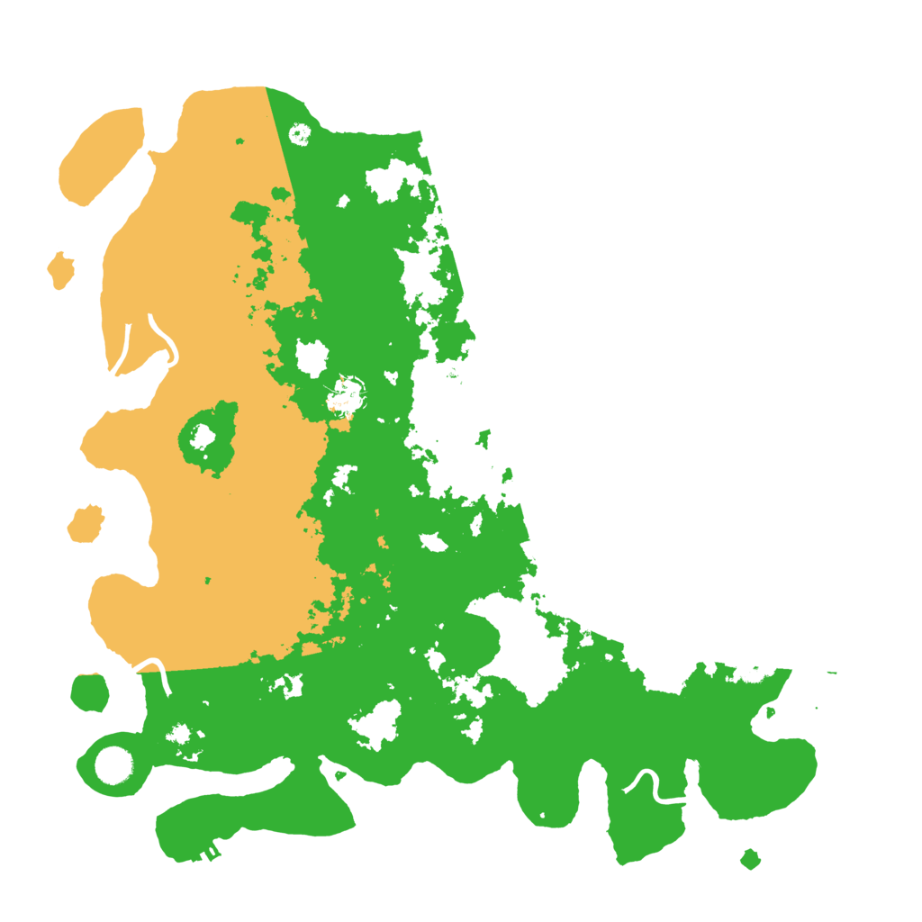 Biome Rust Map: Procedural Map, Size: 4300, Seed: 556028238